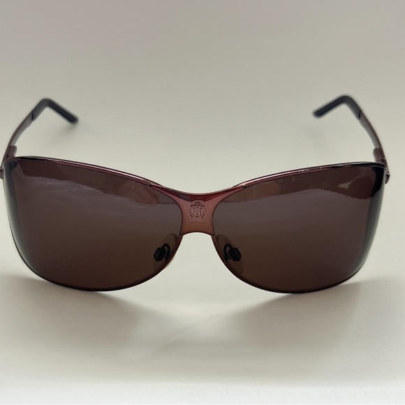 Roberto Cavalli Anfione Metallic Bronze Sunglasses EUC - Picture 5 of 12